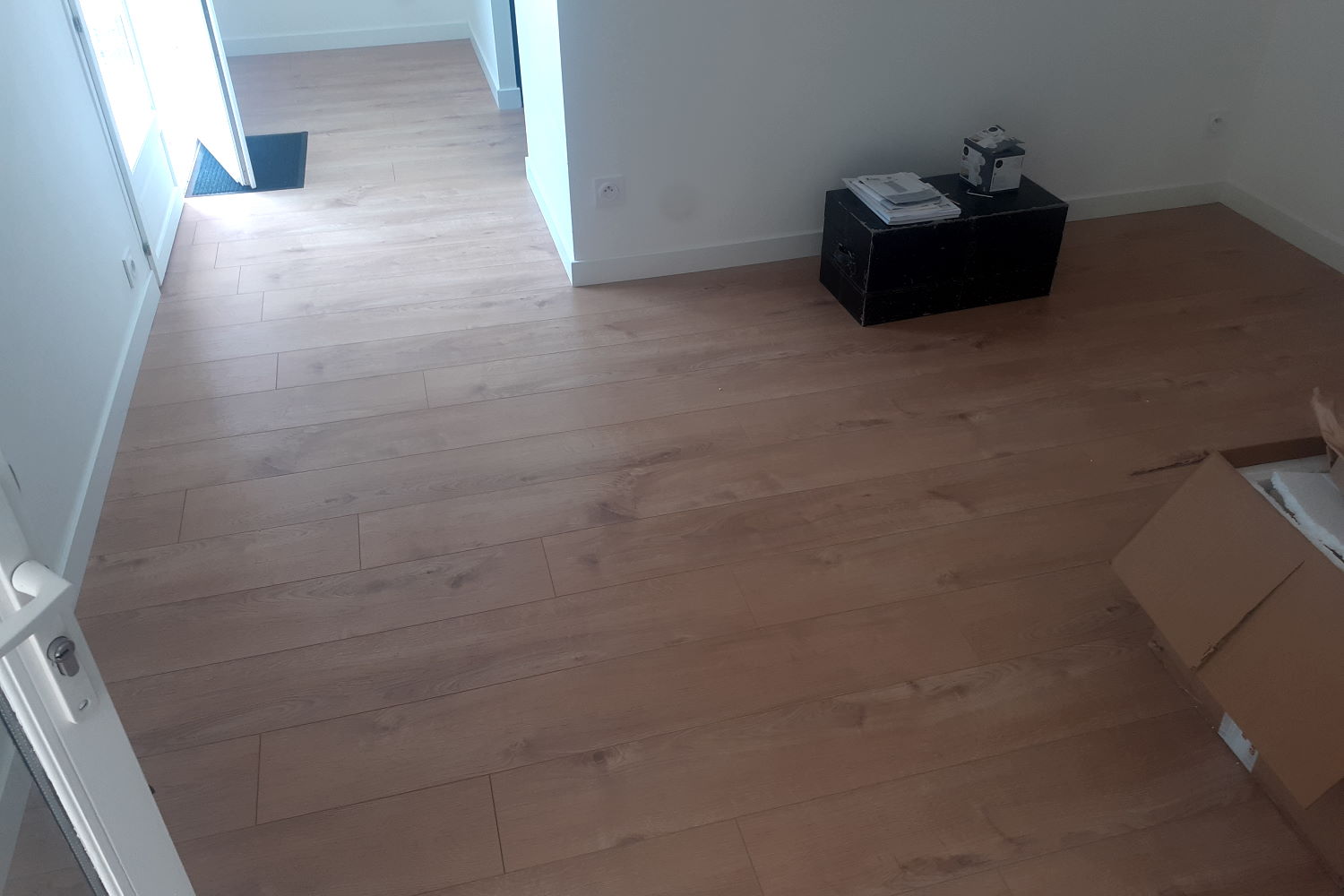 psoe de parquet flottant